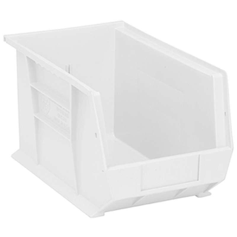 Ultra Stack and Hang Bin, 13-5/8 x 8-1/4 x 8in, Clear, 12 per Case